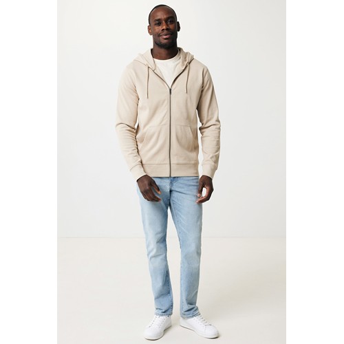 IQONIQ Abisko Sudadera Cremallera/Capucha Algodón Reciclado