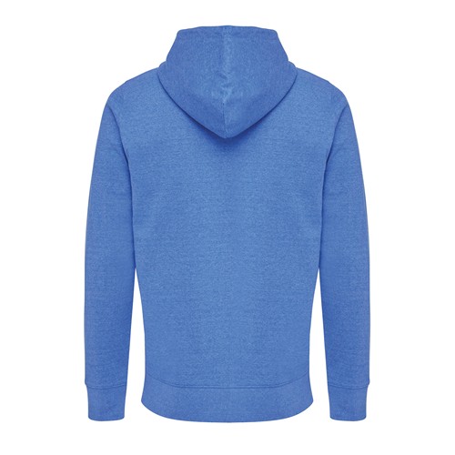 azul chiné IQONIQ Abisko Sudadera Cremallera/Capucha Algodón Reciclado