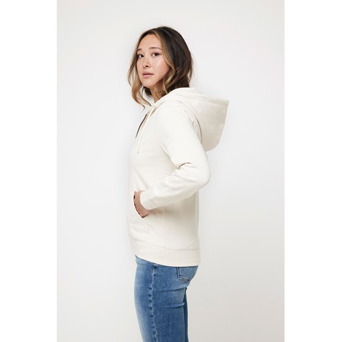 natural IQONIQ Abisko Sudadera Cremallera/Capucha Algodón Reciclado