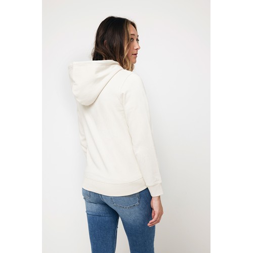 natural IQONIQ Abisko Sudadera Cremallera/Capucha Algodón Reciclado