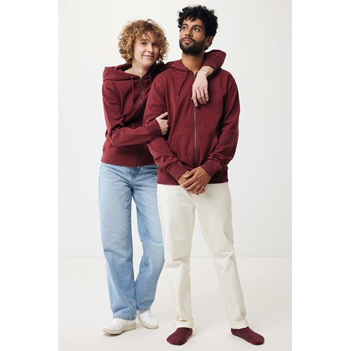 IQONIQ Abisko Sudadera Cremallera/Capucha Algodón Reciclado