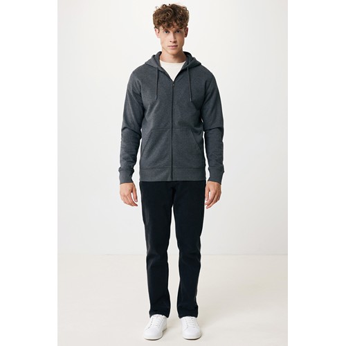 IQONIQ Abisko Sudadera Cremallera/Capucha Algodón Reciclado