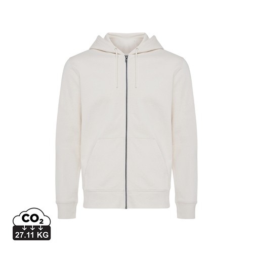 natural IQONIQ Abisko Sudadera Cremallera/Capucha Algodón Reciclado