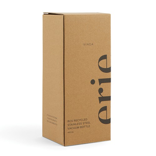 plateado Botella al vacío VINGA Erie RCS de acero 450 ml