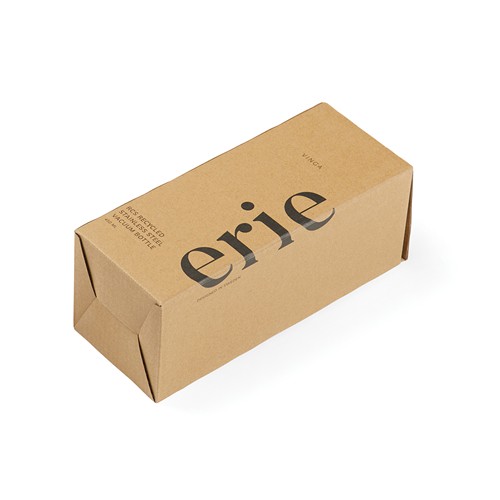 plateado Botella al vacío VINGA Erie RCS de acero 450 ML