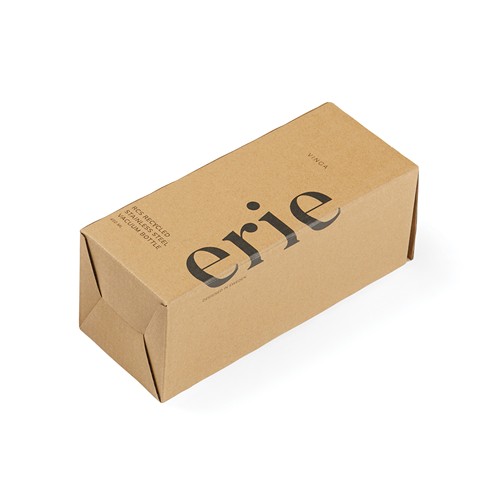 white Botella al vacío VINGA Erie RCS de acero 450 ML