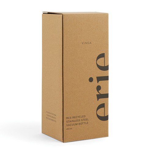 white Botella al vacío VINGA Erie RCS de acero 450 ML