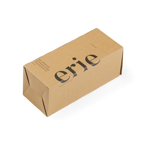 blue Botella al vacío VINGA Erie RCS de acero 450 ML