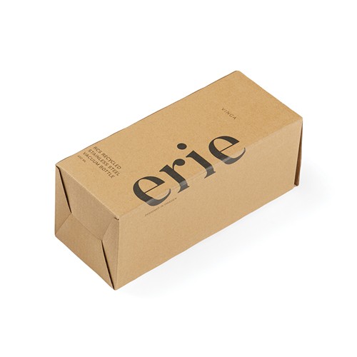 green Botella al vacío VINGA Erie RCS de acero 450 ML