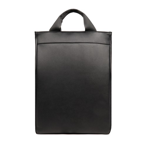 black Mochila VINGA Bermond PU reciclado RCS