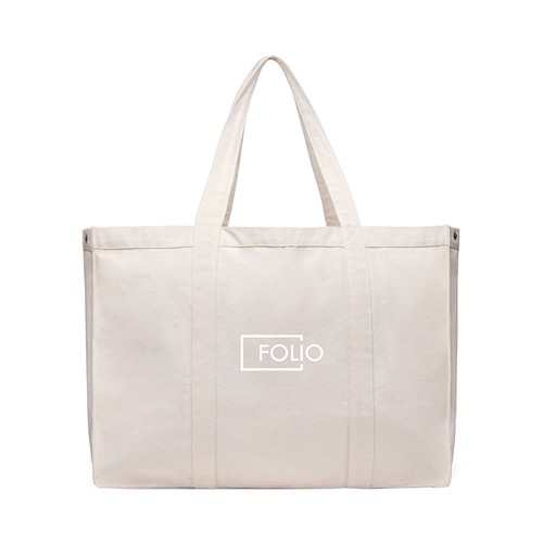 de blanco Gran bolsa VINGA Hilo lona reciclada AWARE™