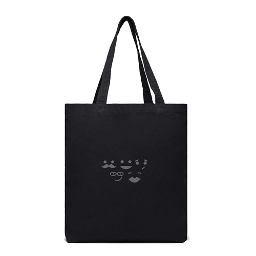 black Bolsa VINGA Hilo de lona reciclada AWARE™