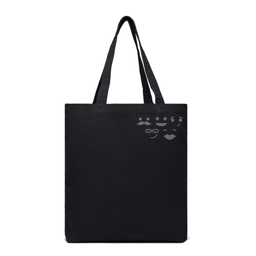 black Bolsa VINGA Hilo de lona reciclada AWARE™