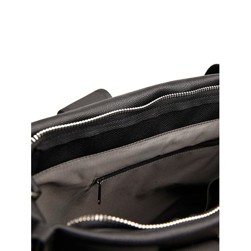 black Bolsa VINGA Bermond RCS PU reciclado