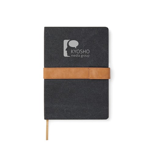 black Libreta VINGA Bosler papel reciclado RCS