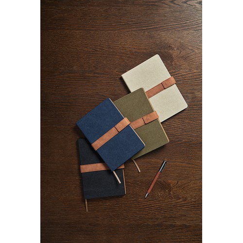 black Libreta VINGA Bosler papel reciclado RCS