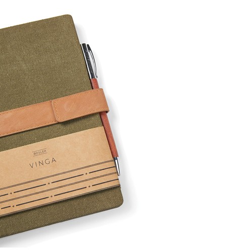 green Libreta VINGA Bosler papel reciclado RCS