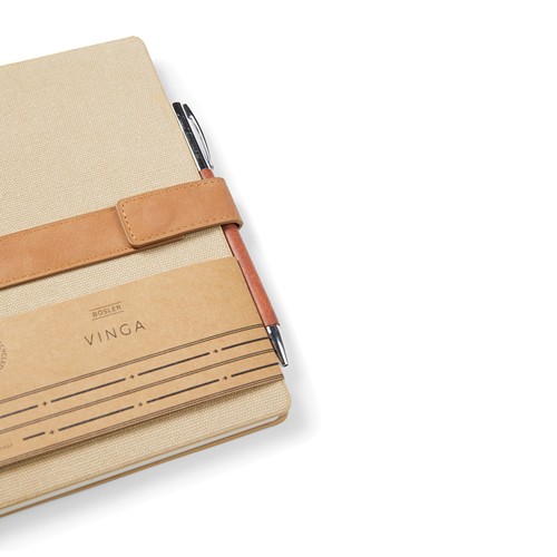 beis Libreta VINGA Bosler papel reciclado RCS
