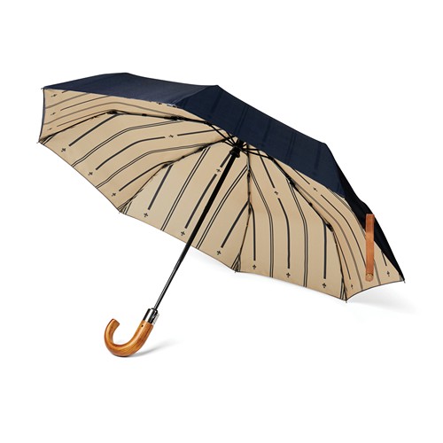 azul marino Paraguas plegable VINGA Bosler AWARE™ pet reciclado 21