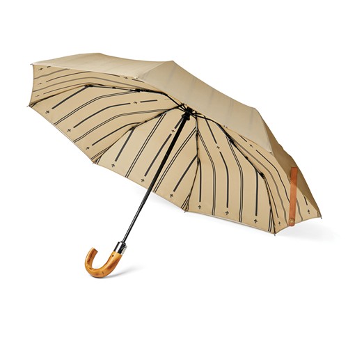 beis Paraguas plegable VINGA Bosler AWARE™ pet reciclado 21
