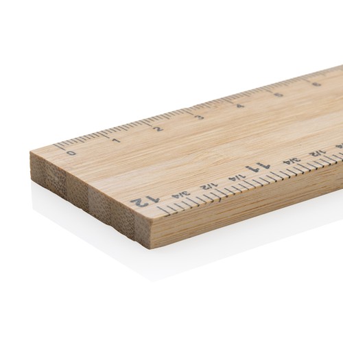 Règle 30cm épaisse et double face en bambou Timberson - 5