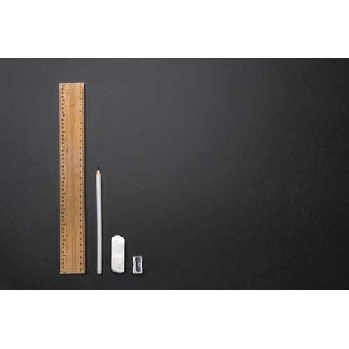 Règle 30cm épaisse et double face en bambou Timberson - 8