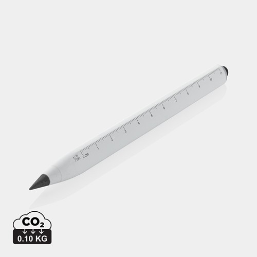 Bolígrafo multitarea infinity de aluminio reciclado Eon RCS