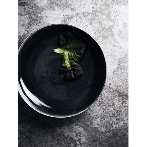 black Cuenco VINGA Nomimono, 31 cm