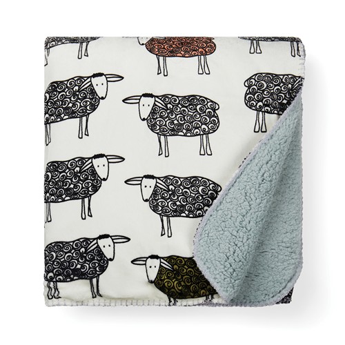VINGA Plaid sherpa en rPET GRS Sheep - 2