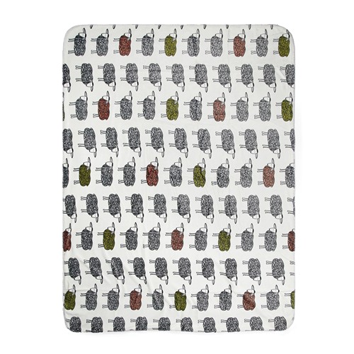 VINGA Plaid sherpa en rPET GRS Sheep - 4