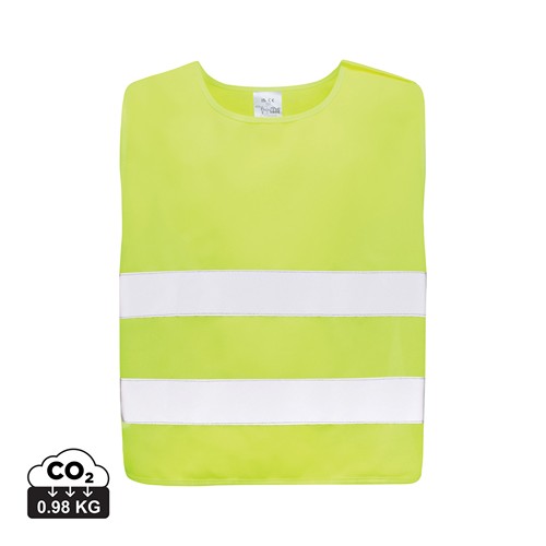 CHALECO SEGURIDAD PET RECICLADO GRS 7-12 AÑOS