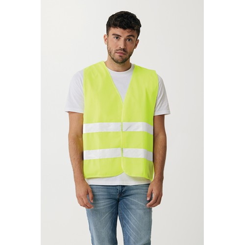 Gilet haute visibilité de signalisation en rPET GRS - 3