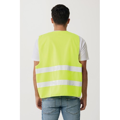 Gilet haute visibilité de signalisation en rPET GRS - 4