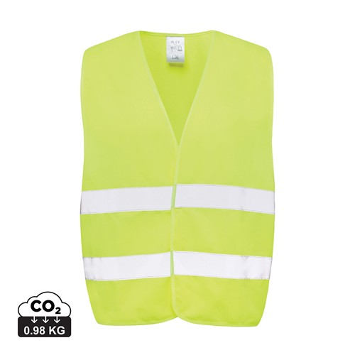 Gilet haute visibilité de signalisation en rPET GRS - 1