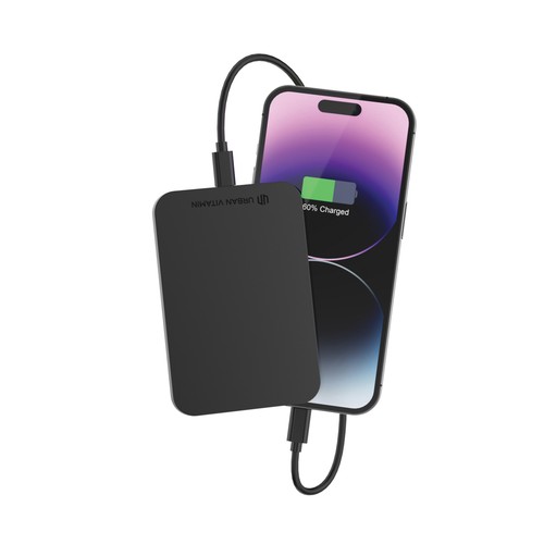 black Powerbank Burbank RCS Urban Vitamin 3.000 mAh