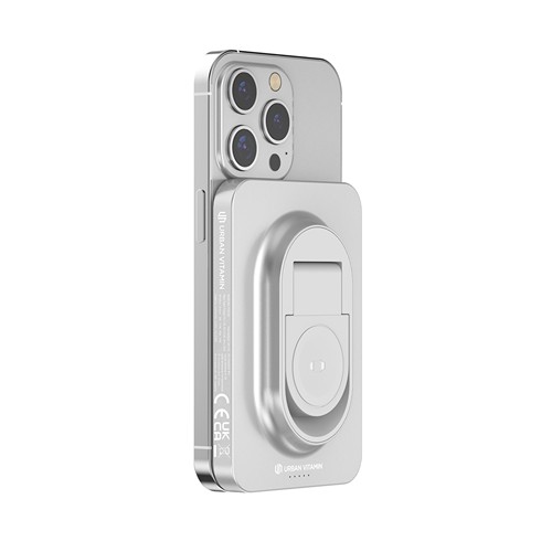 plateado Urban Vitamin Malibu magnetic RCS 2 in 1 5000 mah powerbank