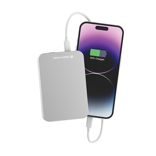 Powerbank Compton RCS plástico reciclado/aluminio 10 000 mAh