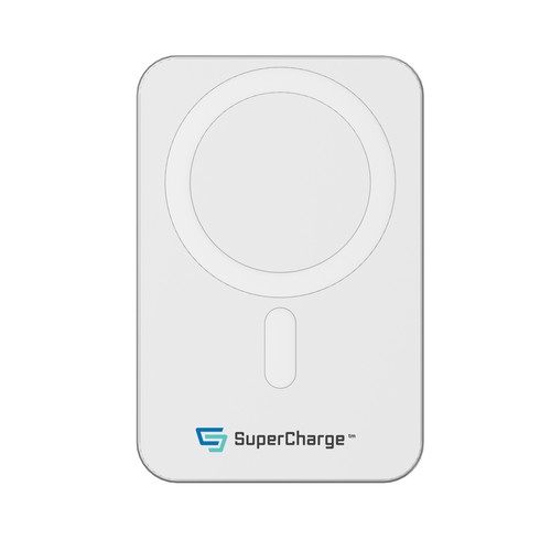 plateado Powerbank Compton RCS plástico reciclado/aluminio10 000 mAh