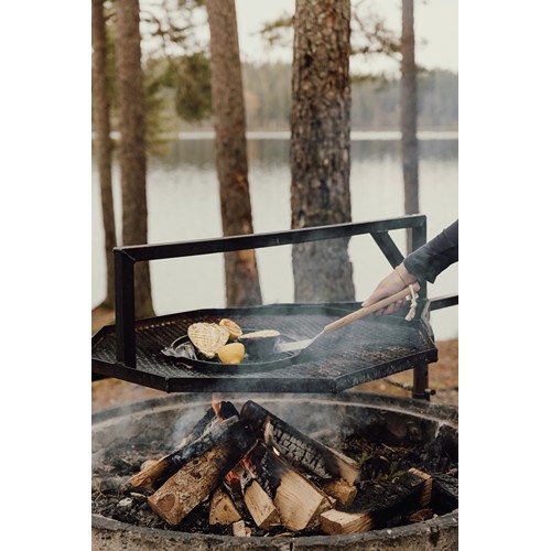 black Plancha grill VINGA Monte Ardoise, 30 cm