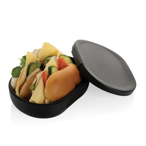 black Fiambrera Avira Atlas RCS PP reciclado 700 ml