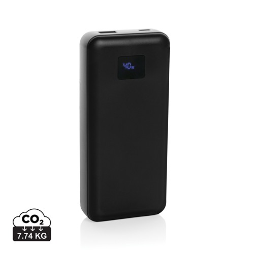 POWERBANK GRIDLEY 65W PARA ORDENADOR RCS RPLASTIC 20.000 MAH