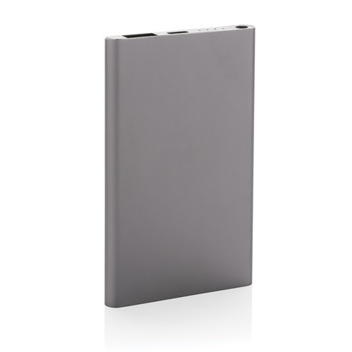 Powerbank 4000mAh en plastique recyclé/aluminium RCS thumbnail 4