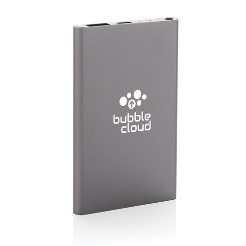 Powerbank 4000mAh en plastique recyclé/aluminium RCS thumbnail 6