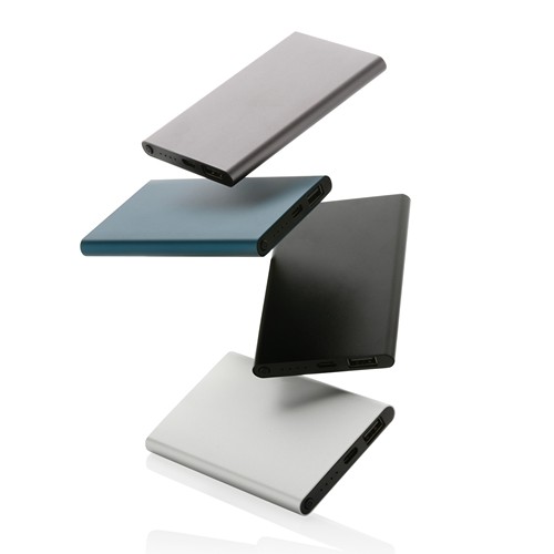 Powerbank 4000mAh en plastique recyclé/aluminium RCS thumbnail 7