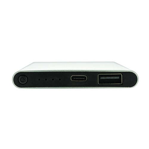 Powerbank plástico/aluminio RCS reciclado de 4000 mah tipo C