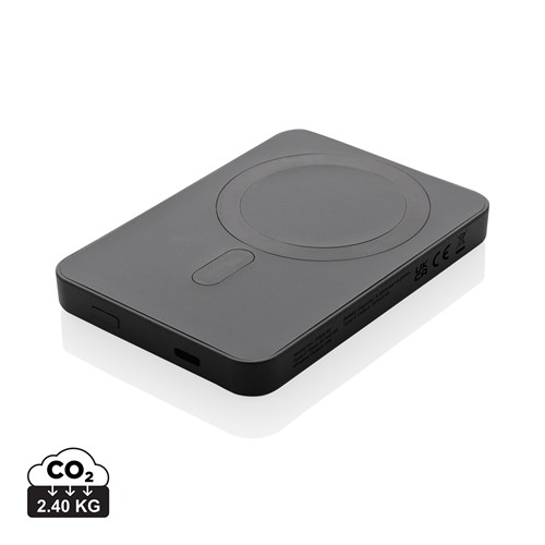 POWERBANK MAGNETIX PLÁSTICO RECICLADO RCS 5.000 MAH