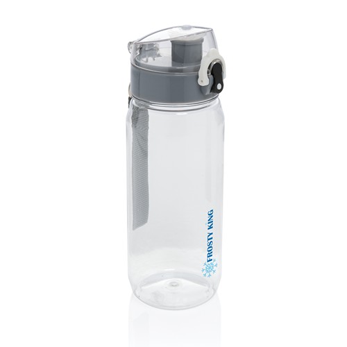 Botella de agua Yide antigoteo de PET reciclado RCS 600ML