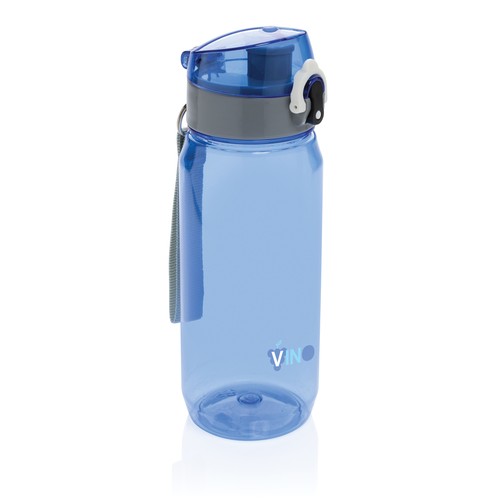blue Botella de agua Yide antigoteo de PET reciclado RCS 600ML