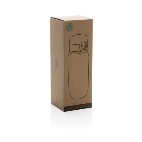 Botella de agua Yide antigoteo de PET reciclado RCS 600ML