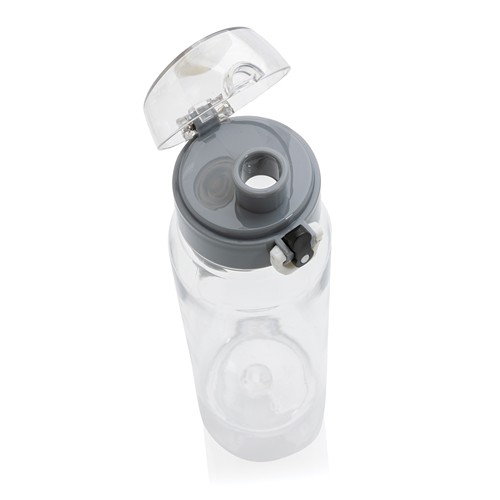 transparente Botella de agua Yide antigoteo PET reciclado RCS 800 ml